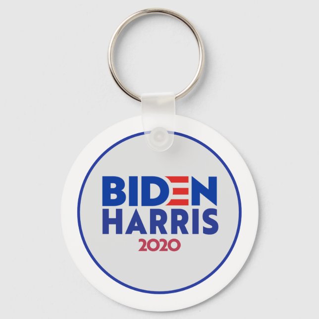 Vote Joe Biden Democrat 2020 President Election Keychain (Front)