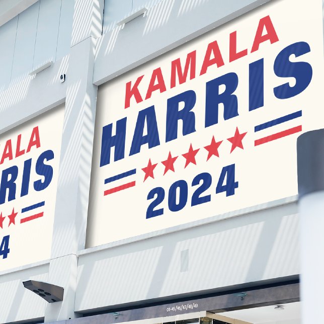 Vote Kamala Harris 2024 Election Vinyl Banner Sign (Creator Uploaded)