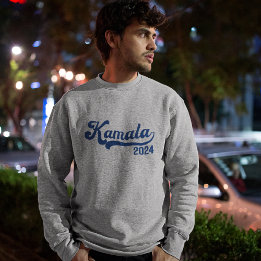 Vote Kamala Harris 2024 Marine Varsity Sweatshirt