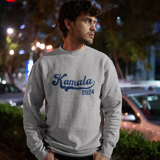 Vote Kamala Harris 2024 Marine Varsity Sweatshirt