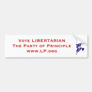 Vote Libertarian Bumper Sticker