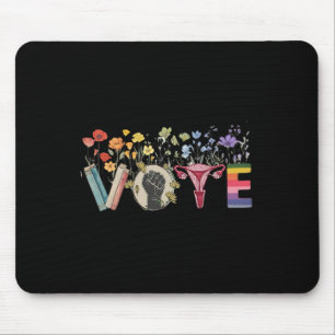 Vote Like Ruth Sent You Flowers Feminist Lgbt Prid Mouse Pad