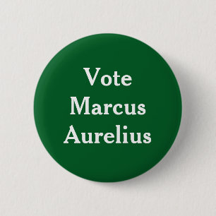 Vote Marcus Aurelius 2 Inch Round Button