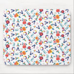 Vote Modern Floral Pattern Office or School Mouse Pad<br><div class="desc">A creative way to remind your family,  friends,  classmates and more to vote! This whimsical mouse pad eaturing the word "vote" in a modern floral pattern is perfect for any occasion. In orange,  yellow,  pink,  teal,  blue and coral.</div>