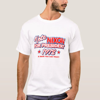 Vote Nixon 1972 shirt