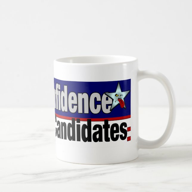 Vote No Confidence Coffee Mug (Right)
