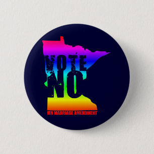 VOTE NO MN MARRIAGE AMENDMENT 2 INCH ROUND BUTTON