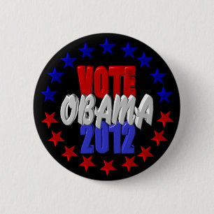Vote Obama 2012 2 Inch Round Button