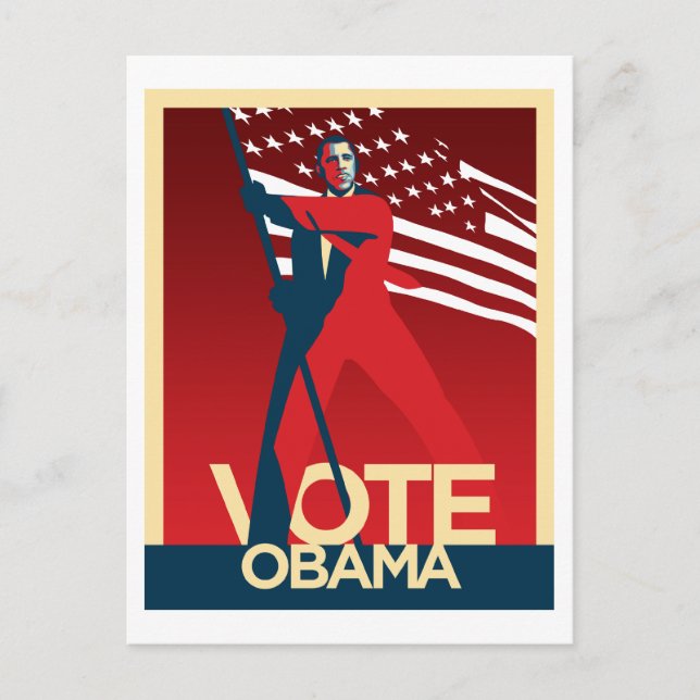 Vote Obama Postcard (Front)