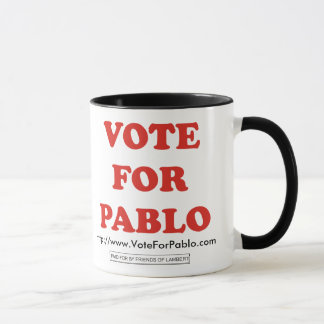 Vote officiel pour la tasse de sonnerie de Pablo
