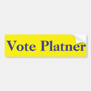Vote Platner, Graham Platner against Susan Collins Bumper Sticker