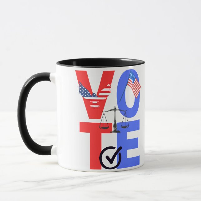 Vote please mug (Left)