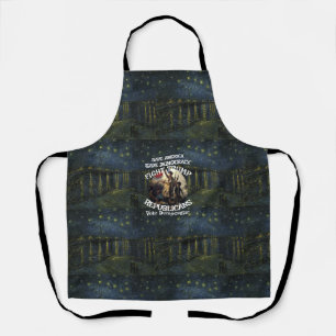 Vote Political Patriotic Trump Republican Party Apron