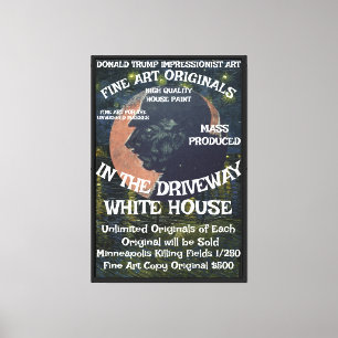 Vote Political Patriotic Trump Republican Party Canvas Print