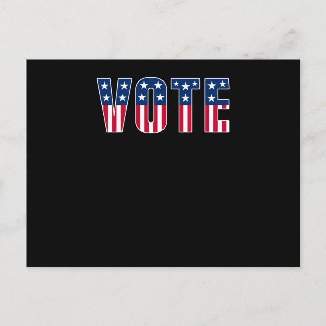 VOTE POSTCARD (Front)