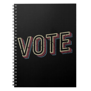 Vote Pro Choice President Election Feminist Notebook