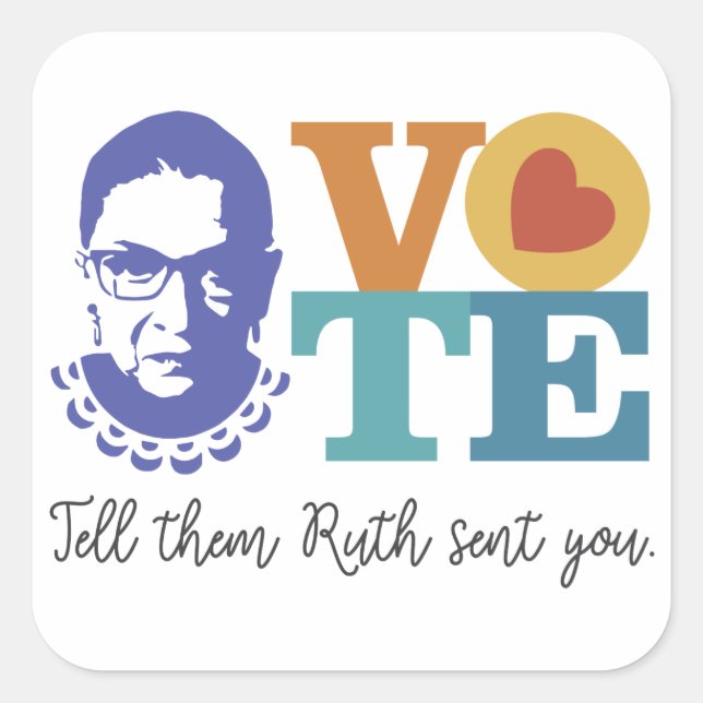 Vote RBG Sticker (Front)