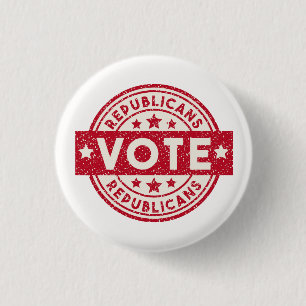 Vote Republican 1 Inch Round Button