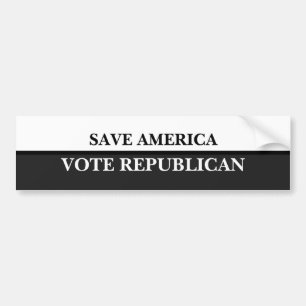 Vote Republican Bumper Sticker