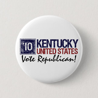 Vote Republican in 2010 – Vintage Kentucky 2 Inch Round Button