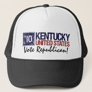 Vote Republican in 2010 – Vintage Kentucky Trucker Hat