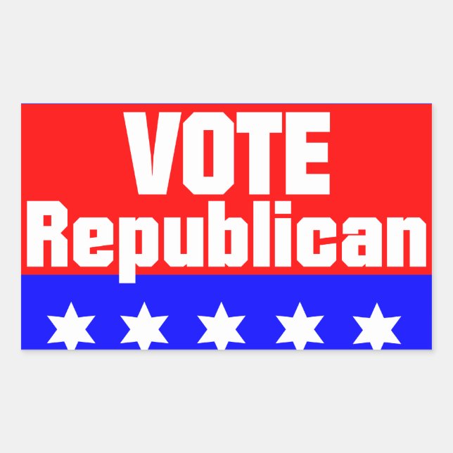 Vote Republican Sticker (Front)