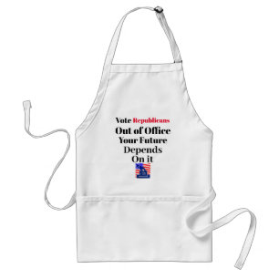 Vote Republicans Out of Office Apron
