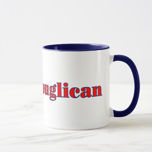 Vote rePUGlican Funny Pug in Red White Blue Hat Mug (Right)