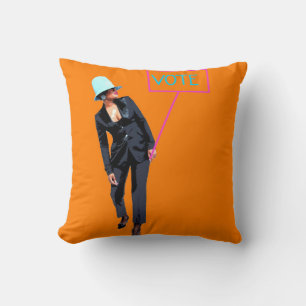 Vote/Rings Pillow