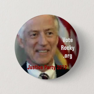 Vote Rocky 2 Inch Round Button