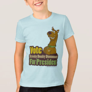 Vote Scooby Dooby Doo for President T-Shirt