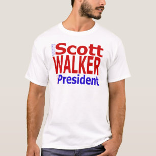 Vote Scott Walker For President T-Shirt