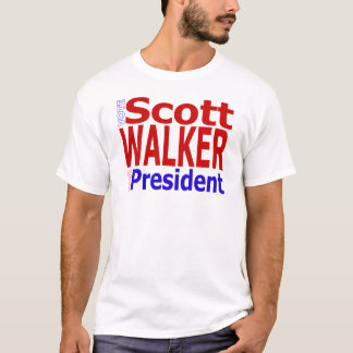 Vote Scott Walker For President T-Shirt