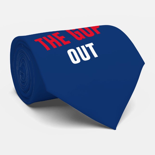 Vote the GOP Out 2018 Election Template Tie (Rolled)