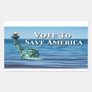Vote to Save America This Election Sticker