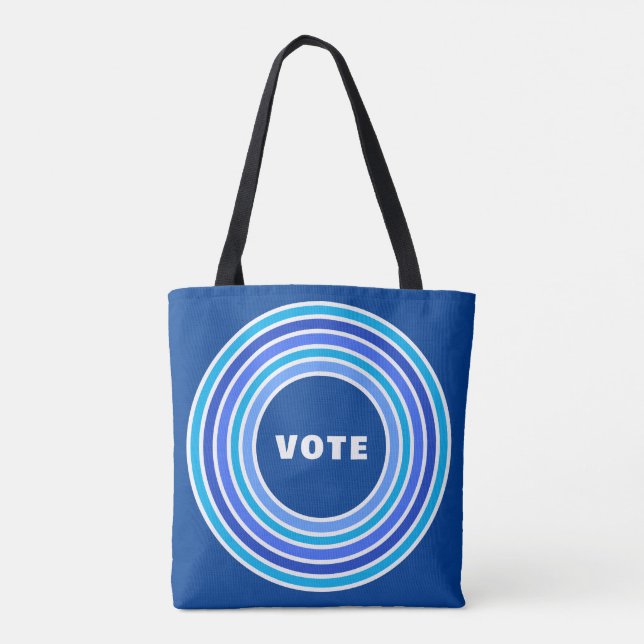 Vote Tote MultiBlue (Blue) (Back)