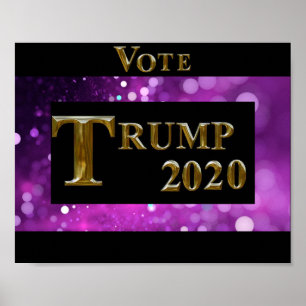 VOTE TRUMP 2020 POSTER