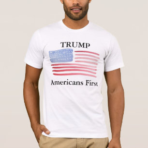 Vote Trump Americans First T-Shirt