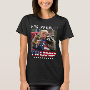 Vote Trump For Peanut The Squirrel 3  T-Shirt