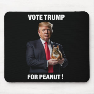 Vote Trump For Peanut The Squirrel 5 Mouse Pad