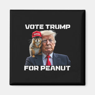Vote Trump For Peanut The Squirrel Magnet