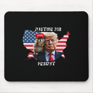 Vote Trump For Peanut The Squirrel Mouse Pad