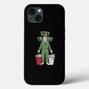 Vote Trump Garbage Man Stay Trashy 2024 Election  iPhone 13 Case