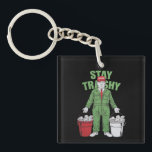 Vote Trump Garbage Man Stay Trashy 2024 Election  Keychain<br><div class="desc">Vote Trump Garbage Man Stay Trashy 2024 Election President</div>