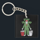 Vote Trump Garbage Man Stay Trashy 2024 Election  Keychain<br><div class="desc">Vote Trump Garbage Man Stay Trashy 2024 Election President</div>