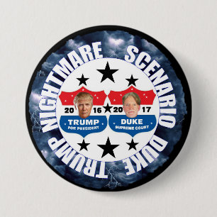 Vote Trump; Get Duke 3 Inch Round Button