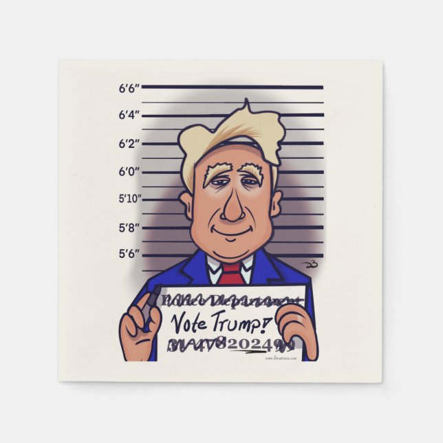 Vote Trump Napkin (Front)