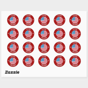 Vote Trump Republican Party Classic Round Sticker