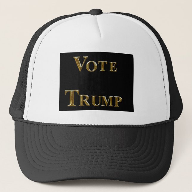VOTE TRUMP Trucker Hat (Front)