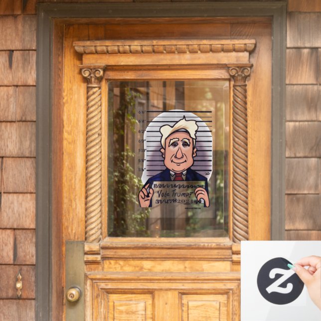 Vote Trump Window Cling (Home Door)